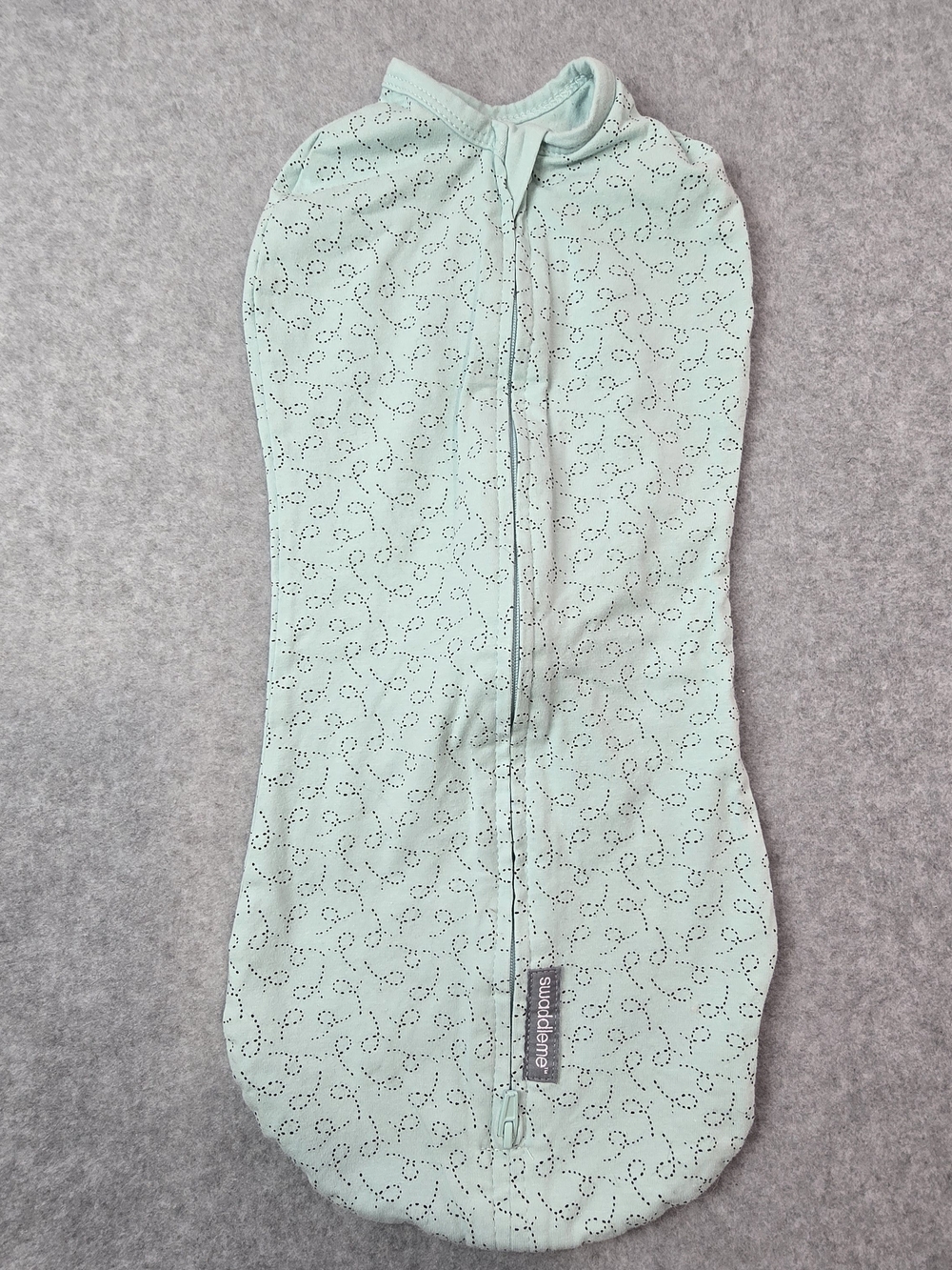 SwaddleMe Mint Dot Swaddle Sack 0-2 Months